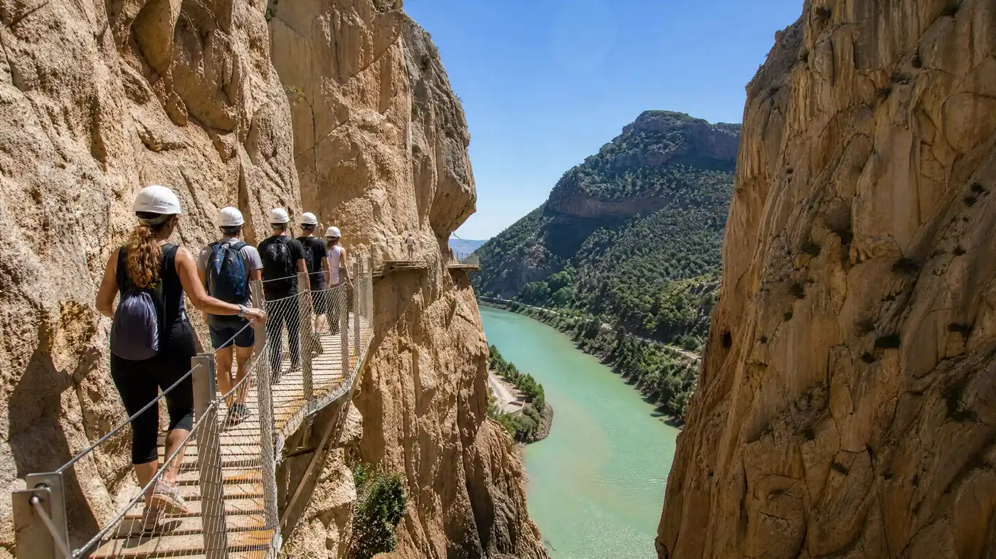 Besök av Caminito del Rey från Sevilla, Ronda och Costa del Sol